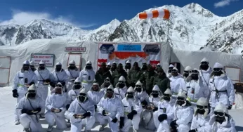 “Siachen is India’s capital of valour and bravery”: Rajnath Singh