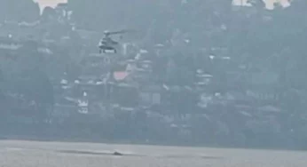 Massive forest fire rages in Nainital, IAF deploys MI-17 choppers in ongoing dousing ops