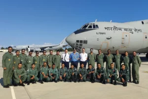 IAF contingent arrives in Alaska for multinational Exercise Red Flag 24