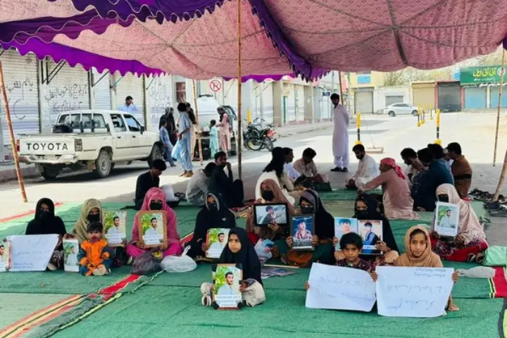 Pakistan: Balochs hold protest on Eid to highlight issue of enforced disappearances