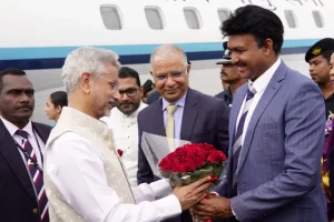 EAM Jaishankar arrives in Sri Lanka, to hold discussions with leadership
