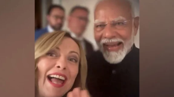 “Hello from Melodi team”: Italian PM Giorgia Meloni shares video with PM Narendra Modi
