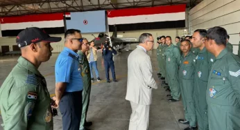 Indian envoy visits Berighat Air Base to meet IAF contingent in Egypt