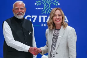 G7 Summit: PM Modi, Italian counterpart Meloni discuss defence & security cooperation