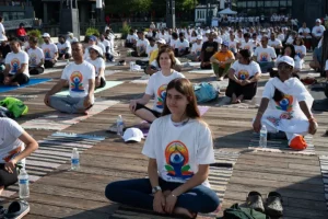 US: Indian embassy organises yoga session in Washington DC ahead of International Day of Yoga