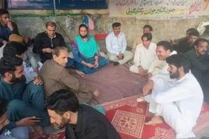 United Kashmir People’s National Party leaders stage sit-in, demand release of protesters detained in PoJK