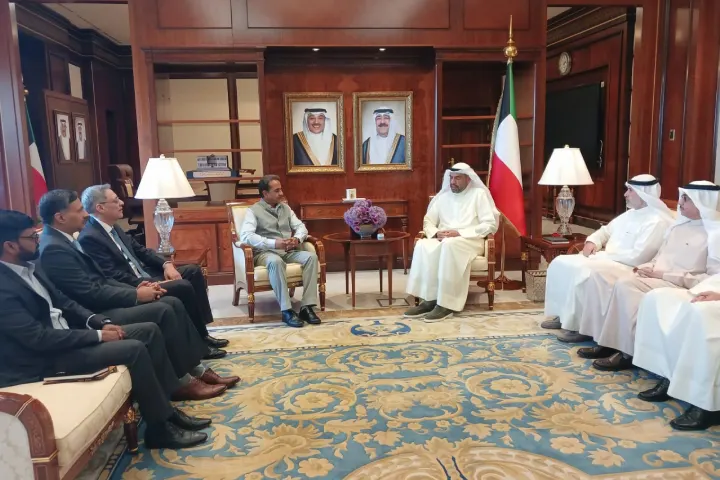 Kuwait FM assures MoS Singh of “early repatriation” of mortal remains of Indian victims of fire incident