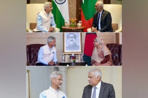 S Jaishankar calls on State heads of Sri Lanka, Maldives, Bangladesh