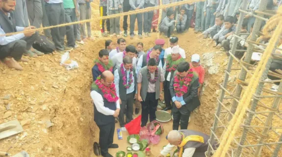 India lays foundation stone to build high impact community development project in Nepal’s Pyuthan
