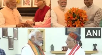 PM Modi meets Murli Manohar Joshi, LK Advani before staking claim as PM for third time