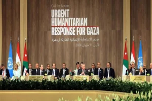 India participates in conference on humanitarian response for Gaza held in Jordan
