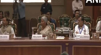 Union Finance Minister Sitharaman chairs pre-budget meeting with finance ministers of states, UTs; GST Council to meet later today