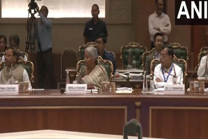 Union Finance Minister Sitharaman chairs pre-budget meeting with Finance Ministers of States and Union Territories; GST Council to meet later today