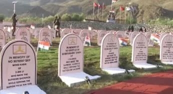 Drass: Families of soldiers pays tribute to soldiers who lost lives in 1999 Kargil War