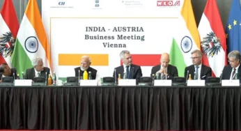 Vienna: PM Modi, Chancellor Nehammer attend India-Austria Business Meeting