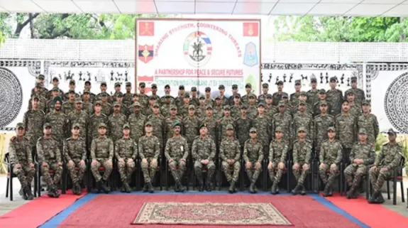Indian Army contingent departs for India-Thailand joint military exercise Maitree