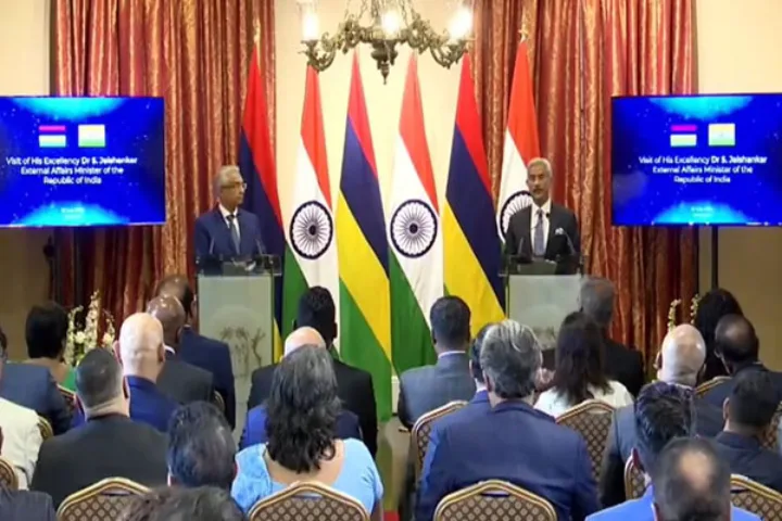 “India truly proud to be partner of Mauritius in its journey towards modernity, progress”: Jaishankar