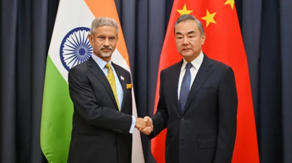 Jaishankar holds talks with China’s Wang Yi, agrees to redouble efforts for “early resolution of remaining border issues”