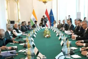 PM Modi, Austrian Chancellor Karl Nehammer hold delegation-level talks