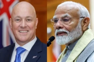 PM Modi, his New Zealand counterpart Luxon reiterate “firm” commitment to take bilateral cooperation to new heights