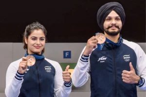 “Your efforts have paid off”: PM Modi interacts with Sarabjot Singh following bronze medal triumph in Paris