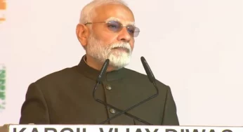 “Pakistan hasn’t learnt from its history,” says PM Modi on 25th Kargil Vijay Diwas
