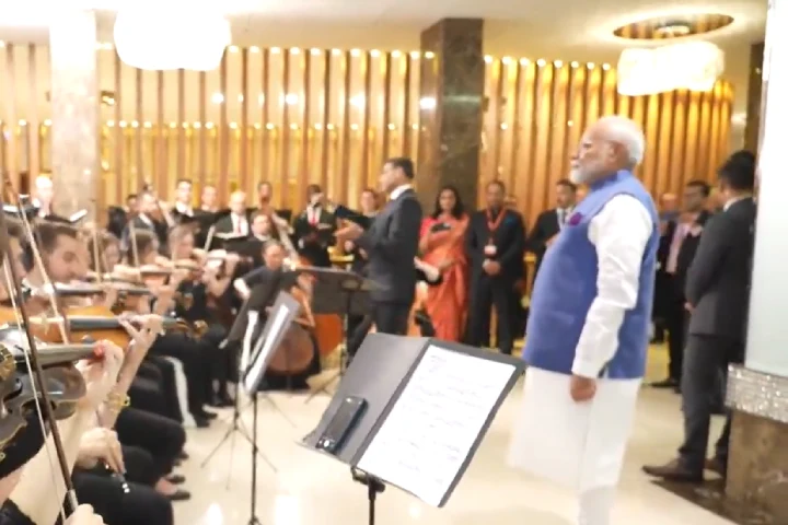 PM Modi praises musical culture of Austria, shares video of artists performing ‘Vande Mataram’