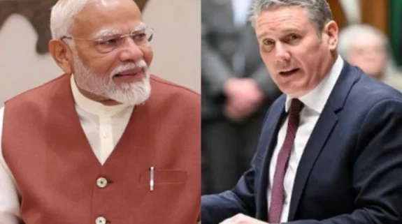 PM Modi speaks with newly-elected UK PM Starmer, two leaders agree to work for early conclusion of FTA