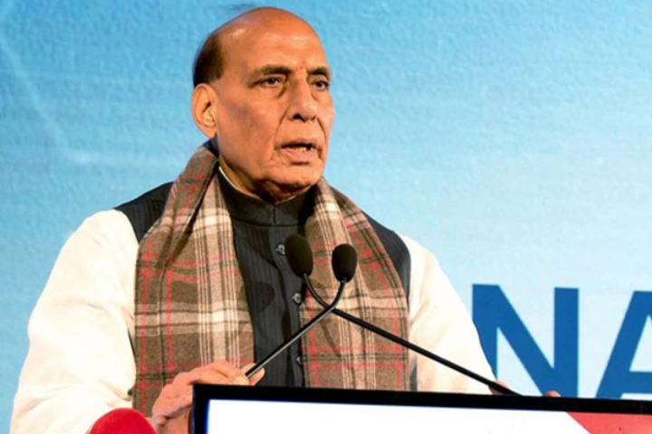 Defence Minister Rajnath Singh holds important meet on security in J-K, NSA, Army Chief present