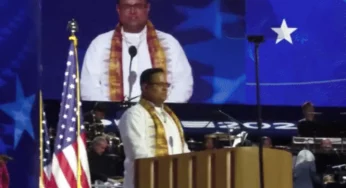 US: Hindu prayers held at stage on day 3 of the Democratic National Convention