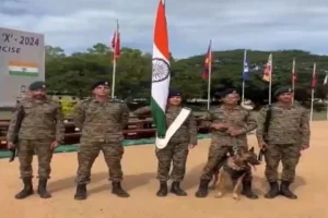 Indian Army’s K-9 squad participate in 10th edition of India-Sri Lanka joint military exercise