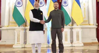 PM Modi meets Ukrainian President Zelenskyy for bilateral talks in Kyiv