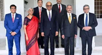 Finance Minister Nirmala Sitharaman leads high-level delegation in talks with Singapore President and Prime Minister