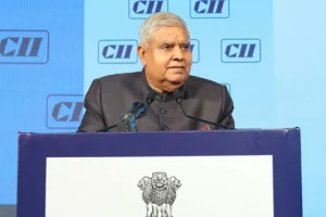 “Greatest threat to humanity”: V-P Jagdeep Dhankhar calls on countries to combat climate change in his inaugural address at CII India-Africa Business Conclave