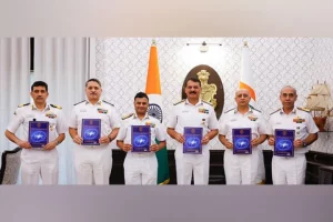 Indian Navy Chief Dinesh K Tripathi releases a document highlighting ‘vision of Navy for Viksit Bharat’