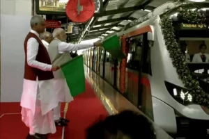 PM Modi inaugurates 2nd phase of Ahmedabad Metro Rail Extension