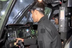 Indian Army troops conduct night operations in Ladakh using indigenous Dhruv helicopters