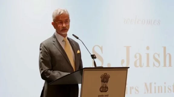 “Rule of law is gaining ground,” EAM Jaishankar says while addressing Indians in Geneva