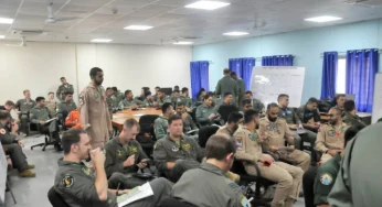 Air Warriors from friendly foreign countries share operational, maintenance practices during Exercise Tarang Shakti