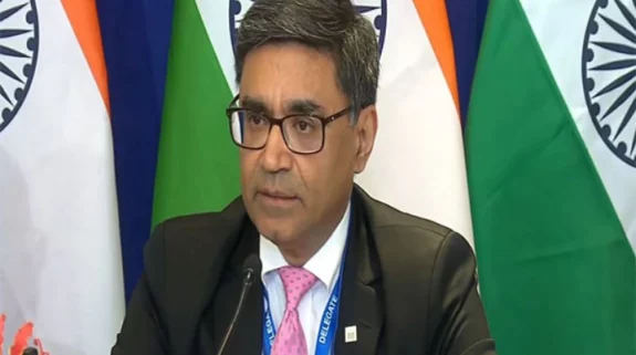 PM Modi expressed “deep concern” on Gaza situation, reiterated only ‘two-state solution’ can deliver sustainable peace: Foreign Secy