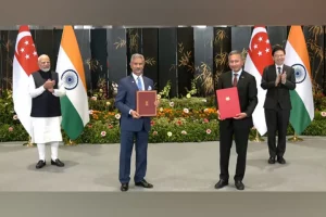 India, Singapore sign MoUs in fields of digital technology, semiconductor