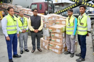 ‘Vishwabandhu’: India sends 2300 kg medical aid to Chad after fire incident