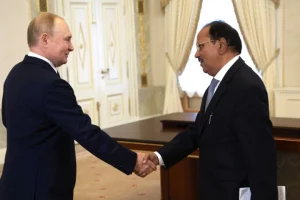 NSA Ajit Doval meets Russian President Putin in Moscow at BRICS summit