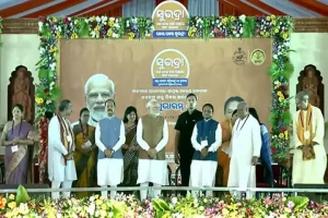 PM Modi lays foundation stone, inaugurates various development projects in Bhubaneswar