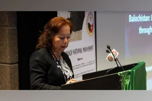 Uyghur activist highlights parallel struggles of Uyghurs, Baloch at international conference