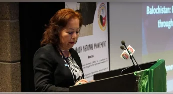 Uyghur activist highlights parallel struggles of Uyghurs, Baloch at international conference