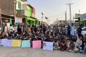 Balochistan: BYC stages another peaceful protest in Dalbandin amid enforced disappearances