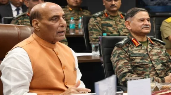 Rajnath Singh inagurates Rs 2,236 cr worth Border Roads Organisation infra projects