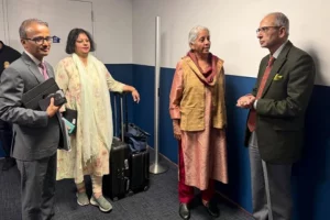 Finance Minister Nirmala Sitharaman lands in US after concluding Mexico visit