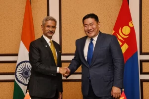 EAM Jaishankar meets Mongolian PM on sidelines of SCO Summit in Pakistan